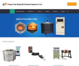 DW-Inductionheater.com(Induction Heating Systems) Screenshot