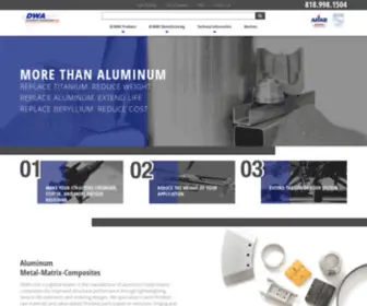 Dwa-Usa.com(DWA Aluminum Composites USA) Screenshot