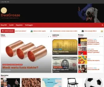 Dwagrosze.com(Wstęp do finansowej samoobrony) Screenshot