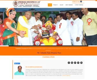 Dwarakahousing.com(Dwaraka Housing Pvt) Screenshot