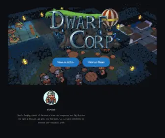 Dwarfcorp.com(Page Redirection) Screenshot