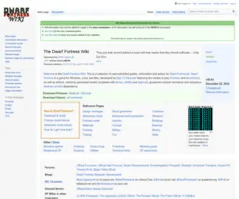 Dwarffortresswiki.org(Dwarf Fortress Wiki) Screenshot