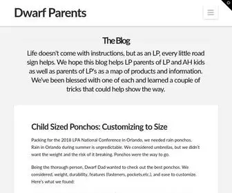 Dwarfparents.com(Dwarf Parents) Screenshot