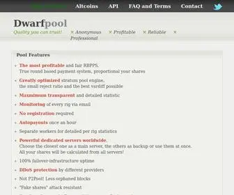 Dwarfpool.com(Dwarfpool) Screenshot