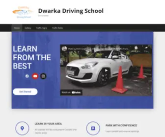 Dwarkadrivingschool.com(Dwarka Driving School) Screenshot