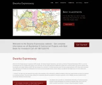 Dwarkaexpressway.in(Dwarka Expressway) Screenshot