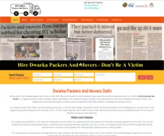 Dwarkapackersandmovers.in(Dwarka packers and movers) Screenshot