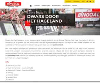 Dwarsdoorhethageland.be(Wielerwedstrijd) Screenshot