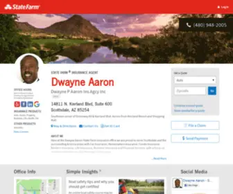 Dwayneaaron.com(Call (480)) Screenshot