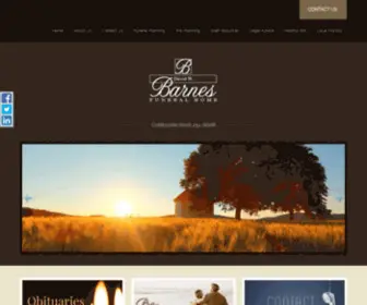 DWBFH.com(David W Barnes Funeral Home) Screenshot