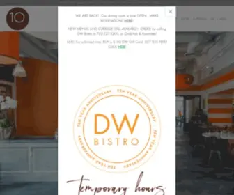 Dwbistro.com(DW Bistro) Screenshot