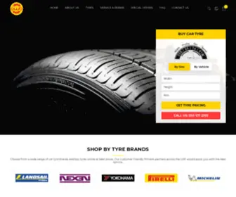 DWBTyres.ae(Tyres Online) Screenshot