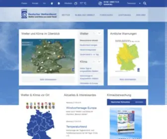 DWD.de(Wetter und Klima aus einer Hand) Screenshot