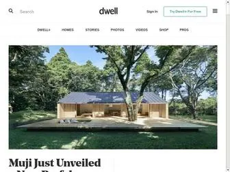 Dwell.com(Modern living) Screenshot