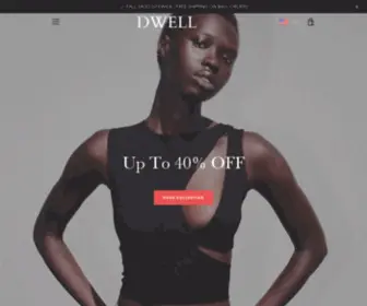 Dwellcs.com(DWELL CLOTHING) Screenshot