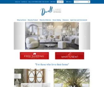 Dwelllivinginteriors.com.au(Furniture & Homewares Online Australia) Screenshot