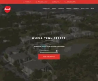 Dwellstudenttallahassee.com(Tenn Street) Screenshot