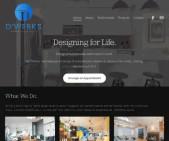 Dwerks.sg(D'Werks Interior Design Pte Ltd) Screenshot