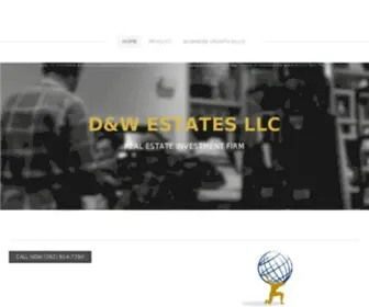 Dwestatellc.com(D&W Estates LLC) Screenshot