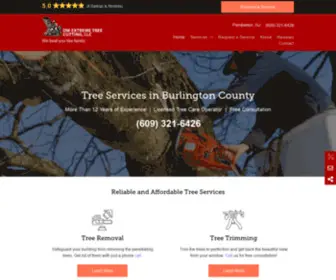 Dwextremetreecuttingnj.com(DW Extreme Tree Cutting LLC) Screenshot