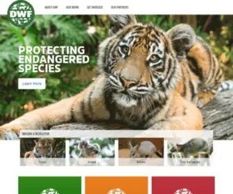 DWF.com.au(Dreamworld Wildlife Foundation) Screenshot