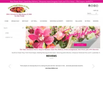 DWfloristdecor.com(  Storefront flowers shop) Screenshot