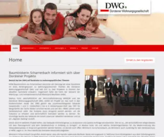 DWG-Dorsten.de(Dorstener Wohnungsgesellschaft mbH) Screenshot