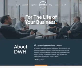 DWhcorp.com(DWH) Screenshot