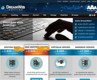 Dwhost.net(Najbolji hosting u Srbiji) Screenshot