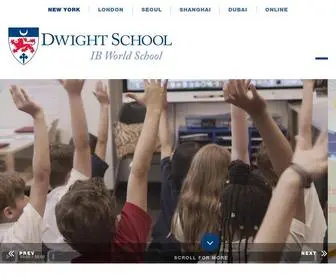 Dwight.edu(Dwight Schools) Screenshot