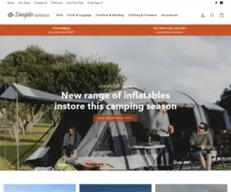 Dwights.co.nz(Dwights Outdoors) Screenshot