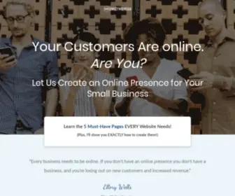 Dwizzywidmedia.com(Creating an Online Presence for Your Small Business) Screenshot