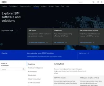 DWL.com(IBM Products) Screenshot