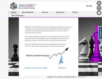 Dwlogic.com(DWLOGIC (Data Warehouse Logic)) Screenshot