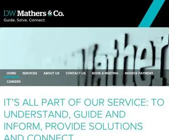 Dwmathersco.com.au(DW Mathers & Co) Screenshot