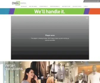 Dwminc.com(DWM Comprehensive Facility Solutions) Screenshot