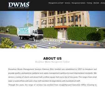 DWMS.com.pk(Dura Clean Waste Management System) Screenshot