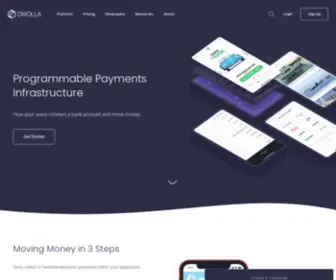 Dwolla.com(Programmable Payments Infrastructure) Screenshot