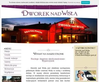 Dworeknadwisla.pl(Dworek nad Wis) Screenshot