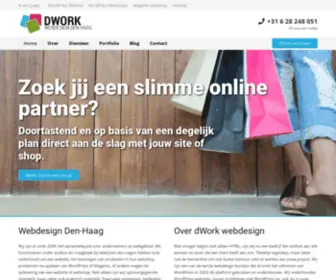 Dwork.nl(Webdesign Den) Screenshot