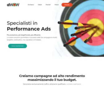 Dwow.it(Siamo un'agenzia di Digital Marketing a Torino) Screenshot