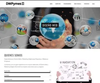 DWPymes.com(Modo de mantenimiento) Screenshot