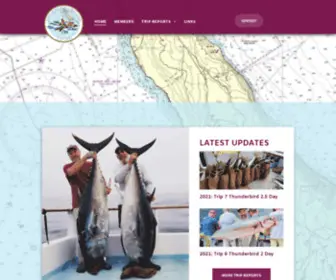 DWRRC.com(DANA WHARF ROD AND REEL CLUB) Screenshot