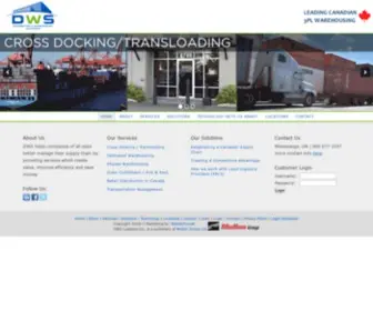 DWslogistics.com(DWS Logistics) Screenshot