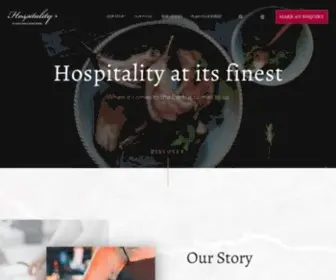 DWTchospitality.com(Hospitality by Dubai World Trade Centre) Screenshot