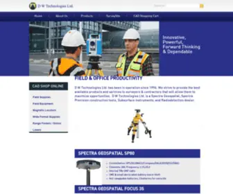 Dwtech.ca(D W Technologies Ltd) Screenshot