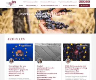 DWV-Online.de( Startseite) Screenshot