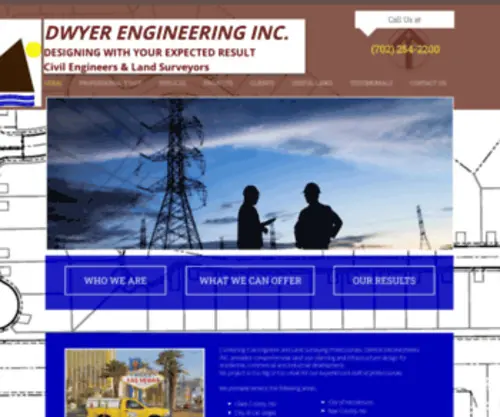 Dwyerengineering.com(DWYER ENGINEERING INC) Screenshot