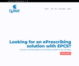 DX-Web.com(Physician's Digital Trusted Space) Screenshot