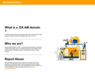 DX.am(Domains) Screenshot